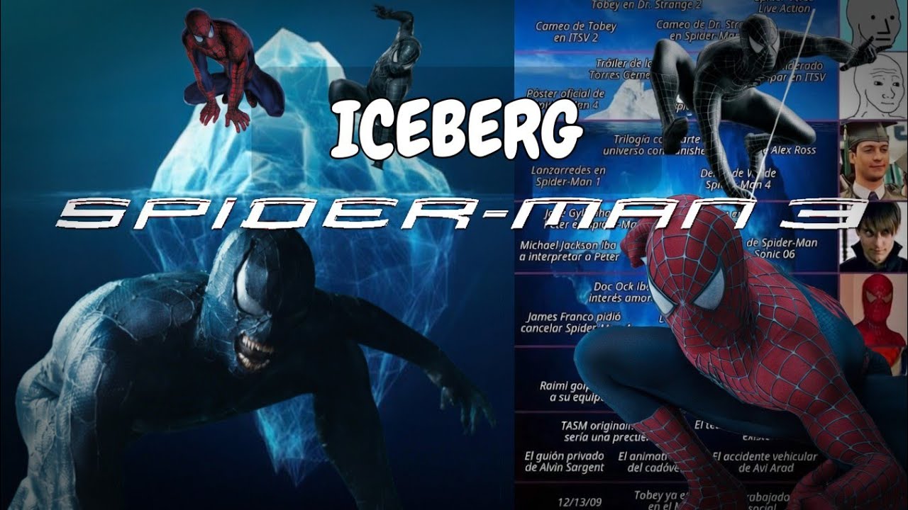 EL OSCURO ICEBERG DE SPIDERMAN de Tobey Maguire COMPLETo