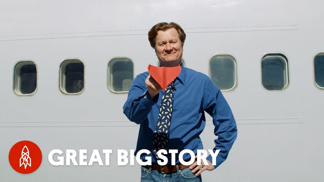 Запускаем бумажные самолетики с мировым рекордсменом