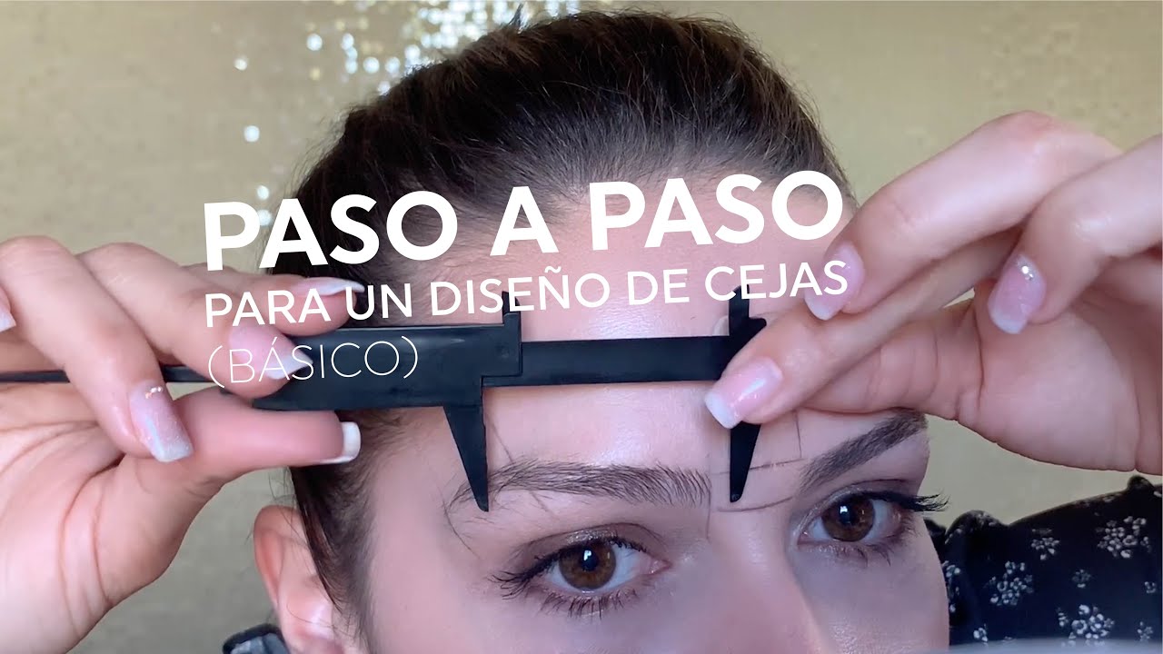 Paso a paso del diseño de cejas (Básico)