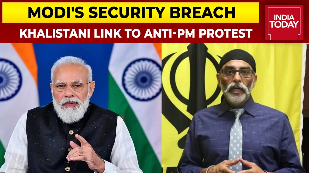 PM Modi's Security Breach: Who Endangered PM's Life?; Khalistani Link To Anti-PM Protest