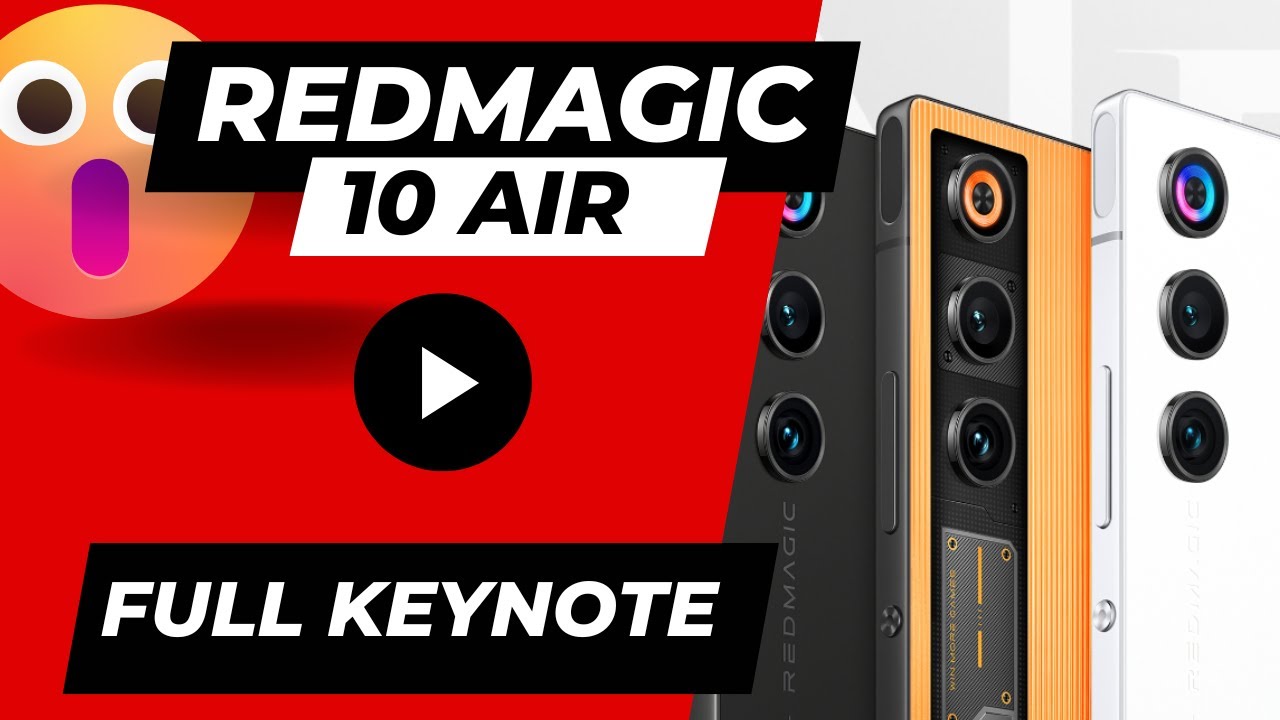 Nubia RedMagic 10 Air Keynote China
