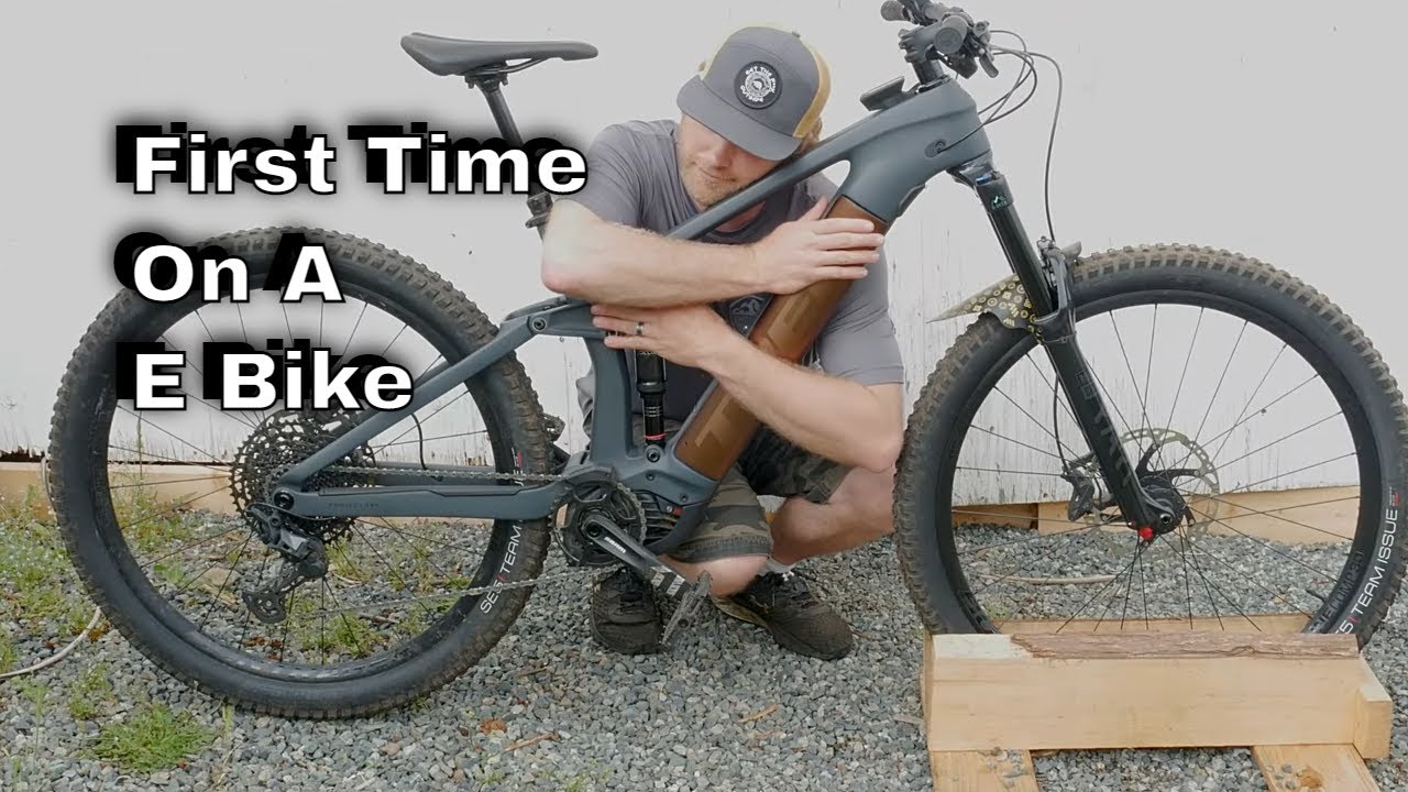 Riding An E Bike For The First Time And It Was AWESOME!!!