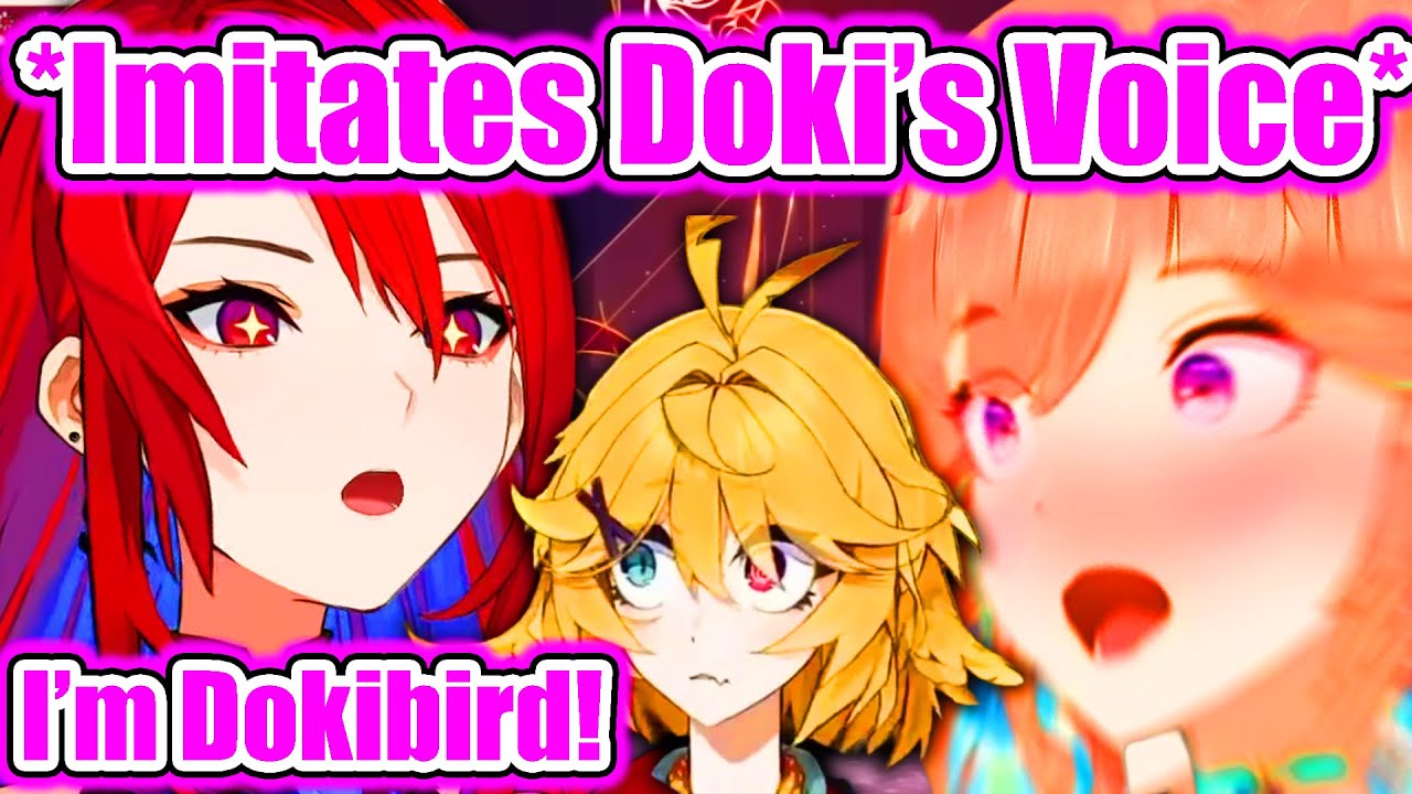 Liz Perfectly Imitates Dokibird's Voice, Kiara: 【Hololive】