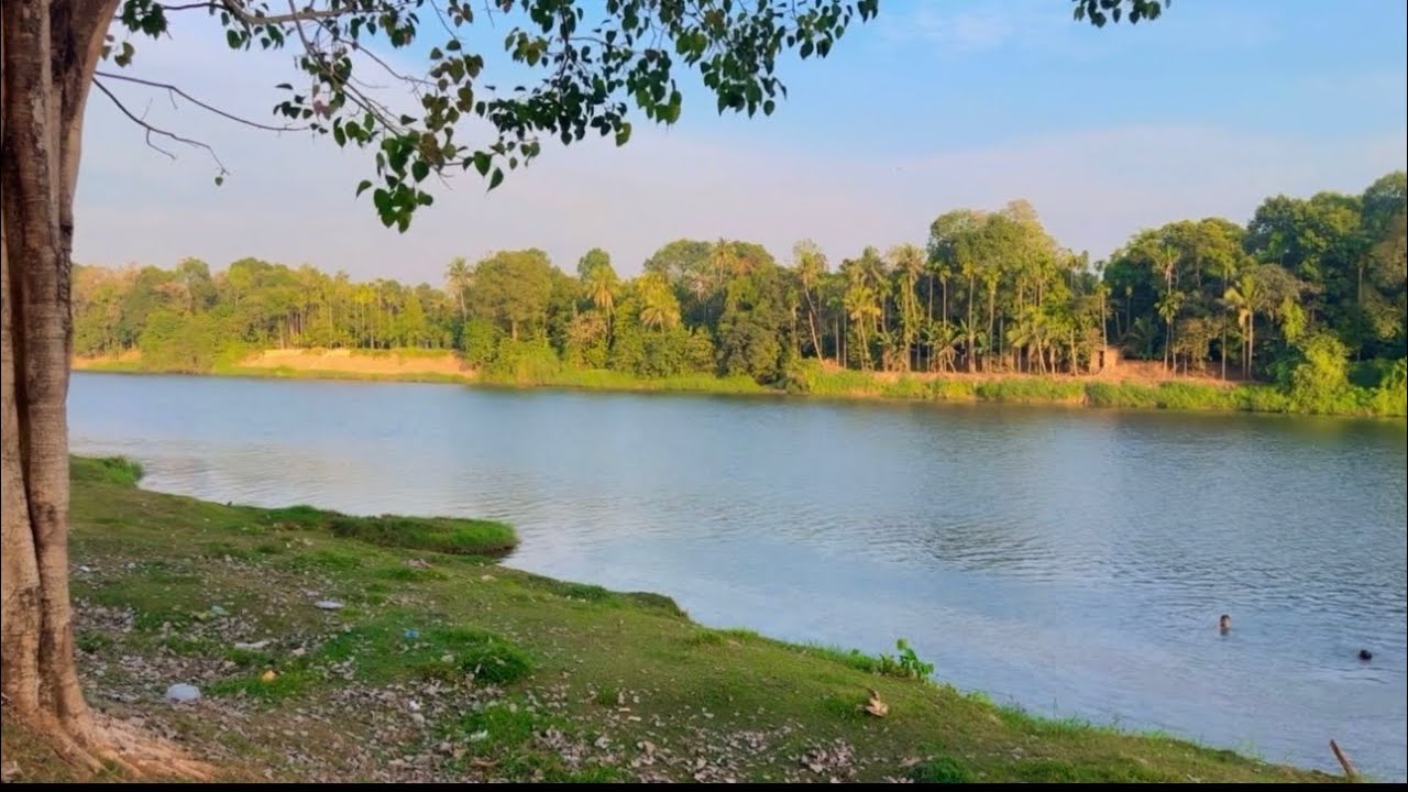 പാലക്കാടിൻ്റെ അതേരൂപഭംഗി ആസ്വാധിച്ചുപിറവത്തിലൂടെഒരു യാത്ര#minivlog#naturelover #riverside #travel