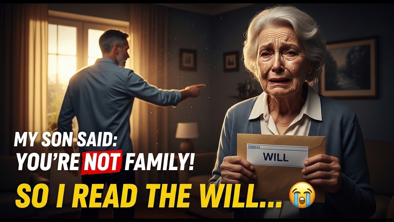My Own Son Disowned Me?! 😭 I Revealed the Will and You Won’t Believe What Happened...