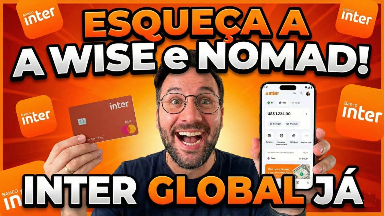 PARE TUDO E ABRA A CONTA GLOBAL INTER! (O Segredo do Dólar Mais Barato)