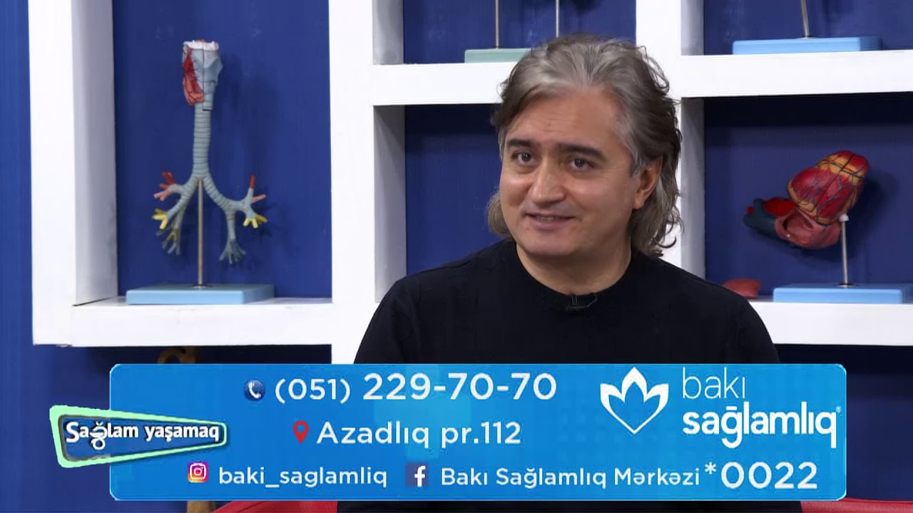 Bakı Sağlamlıq Mərkəzi ortoped-travmatoloq Elviz Qasımov