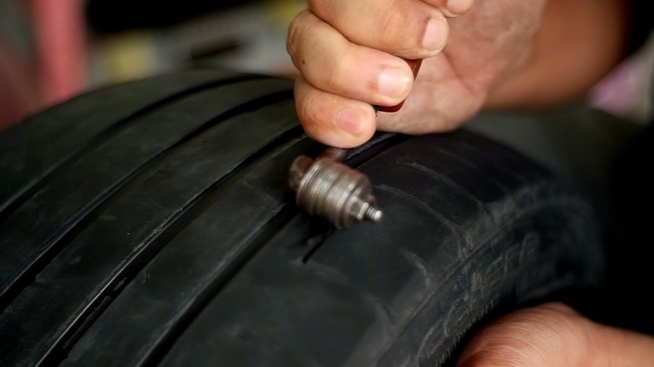OLD TIRE TREAD RESTORATION USING HOMEMADE TOOLS