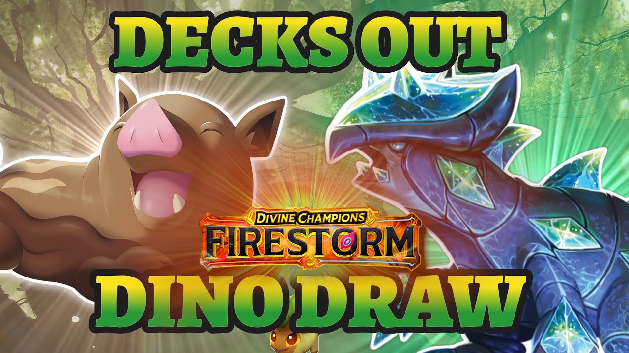Dinosaur Madness Draws Cards In Firestorm - Elestrals Deck Profile + Gameplay