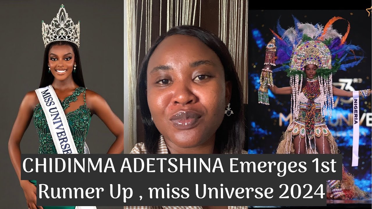 CHIDINMA ADETSHINA Emerges 1st Runner Up, Miss Universe 2024: How It All Started