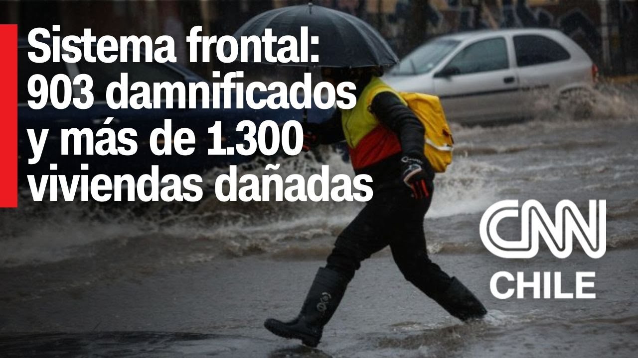 Repercusiones de las lluvias: 903 damnificados y más de 1.300 viviendas dañadas a nivel nacional