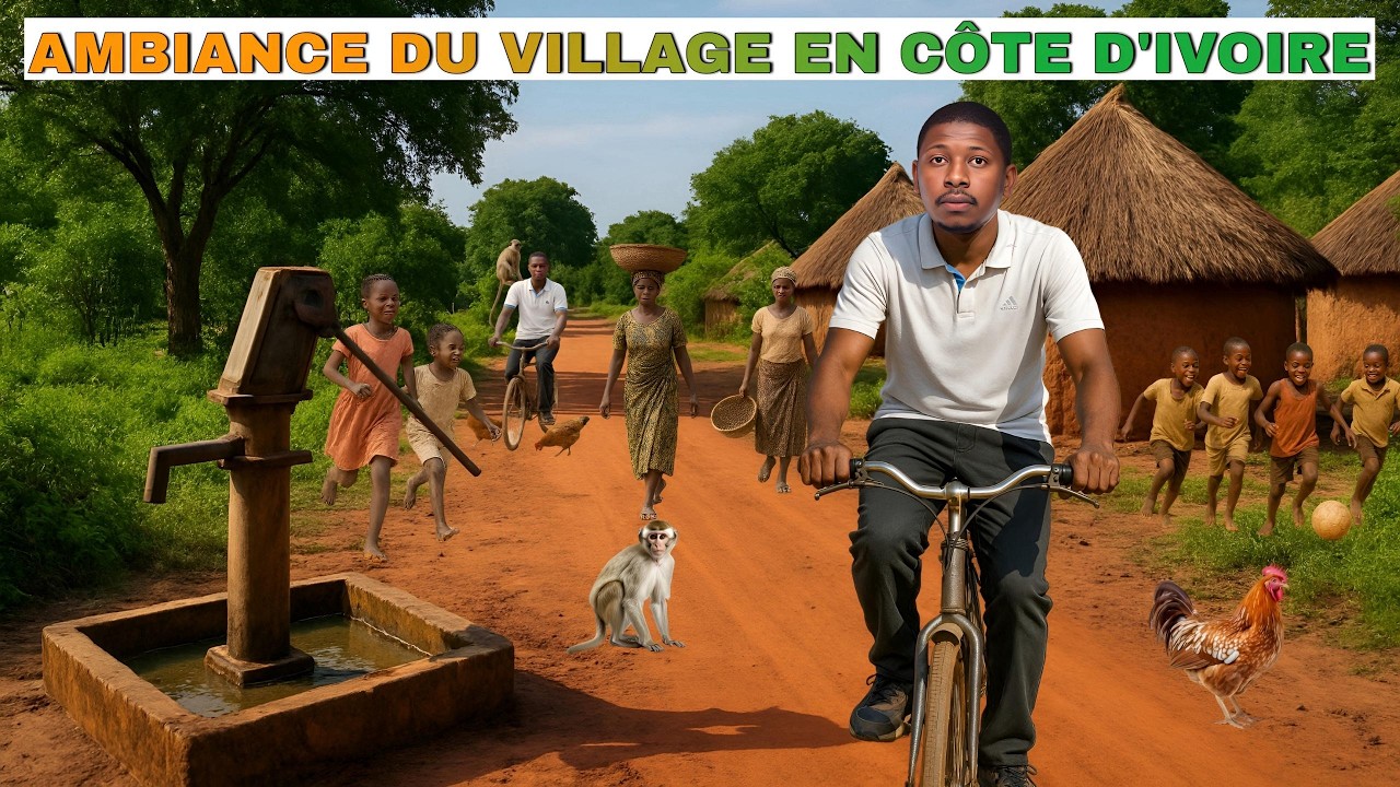 Côte d'Ivoire : Voyage au cœur d'un village entre traditions et authenticité