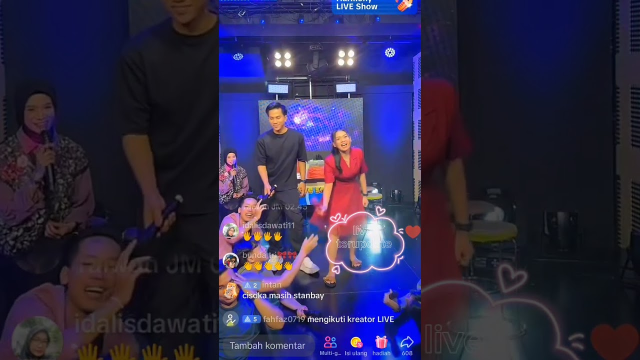 Wulan Lida dan Zainul Basyar tampil memukau malam ini di live seru