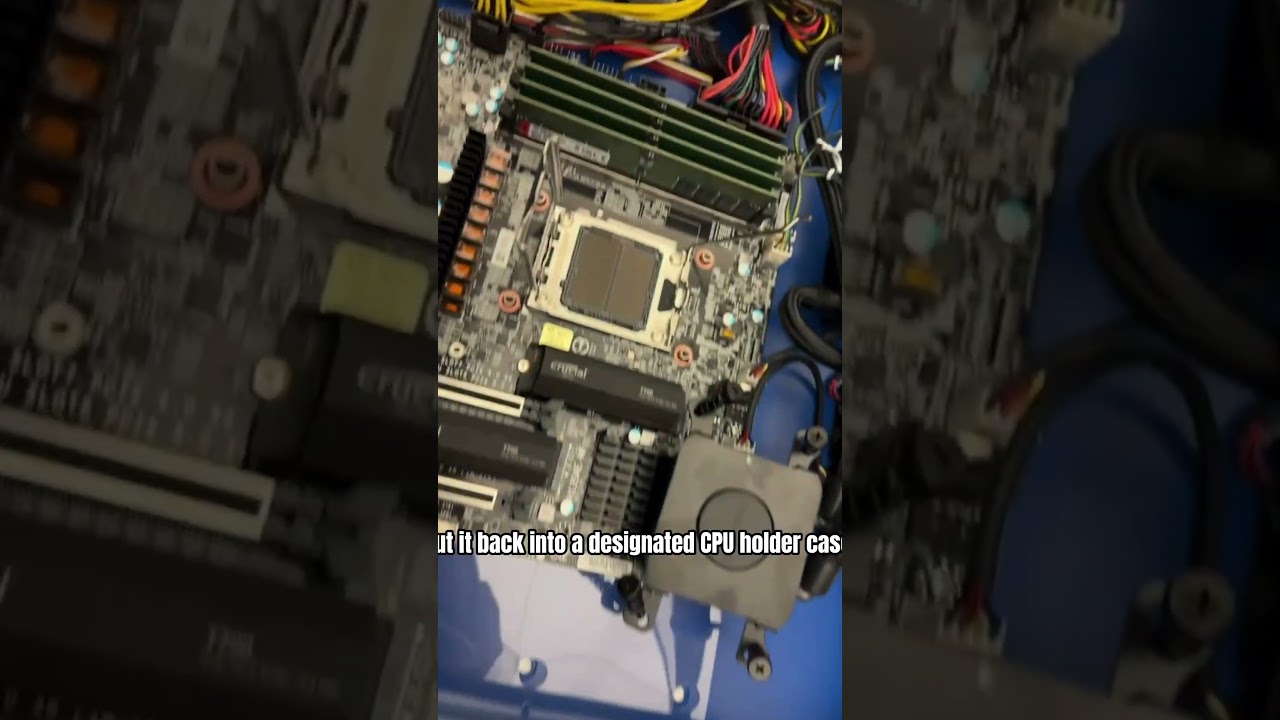 How to replace CPU