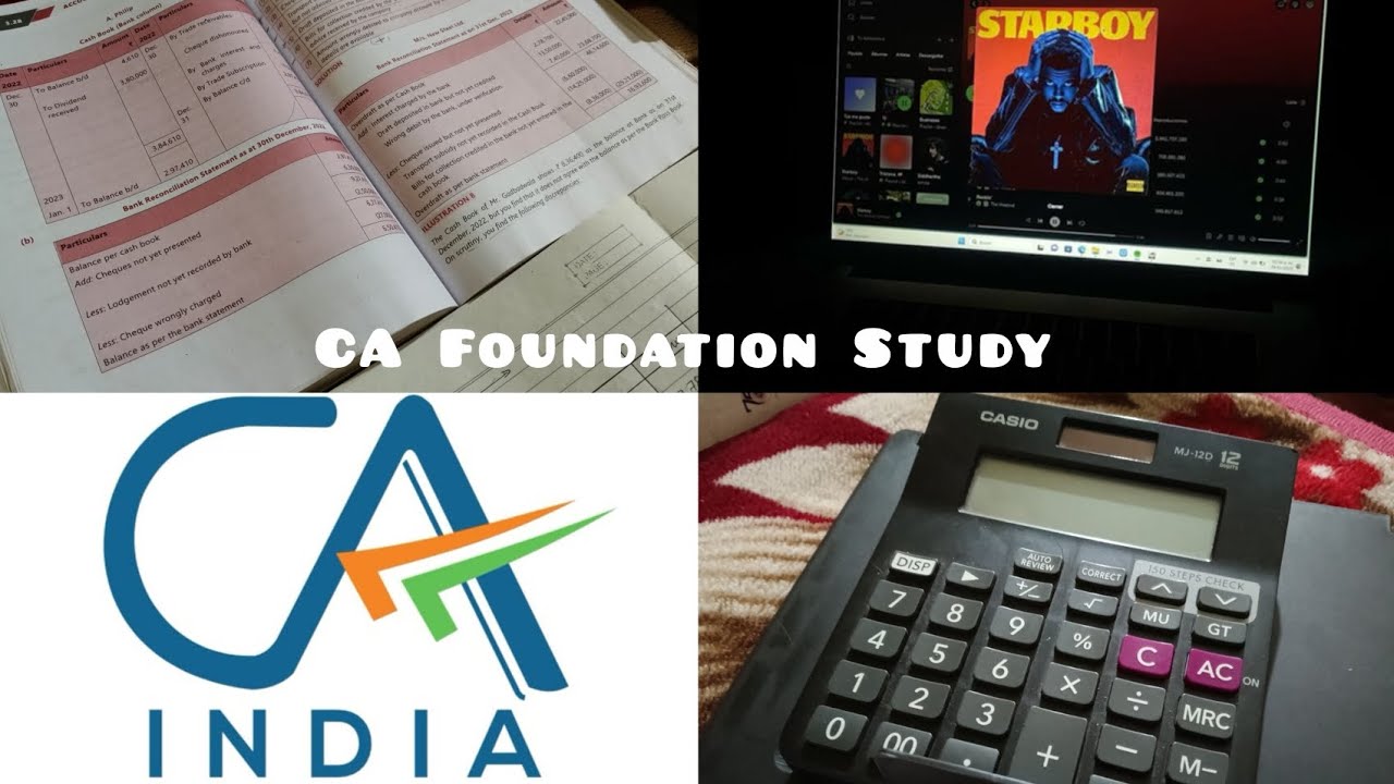 Pressure, Fear & Revision | CA Foundation January 26 Vlog | Study With Me | Account Revision |Dinuu