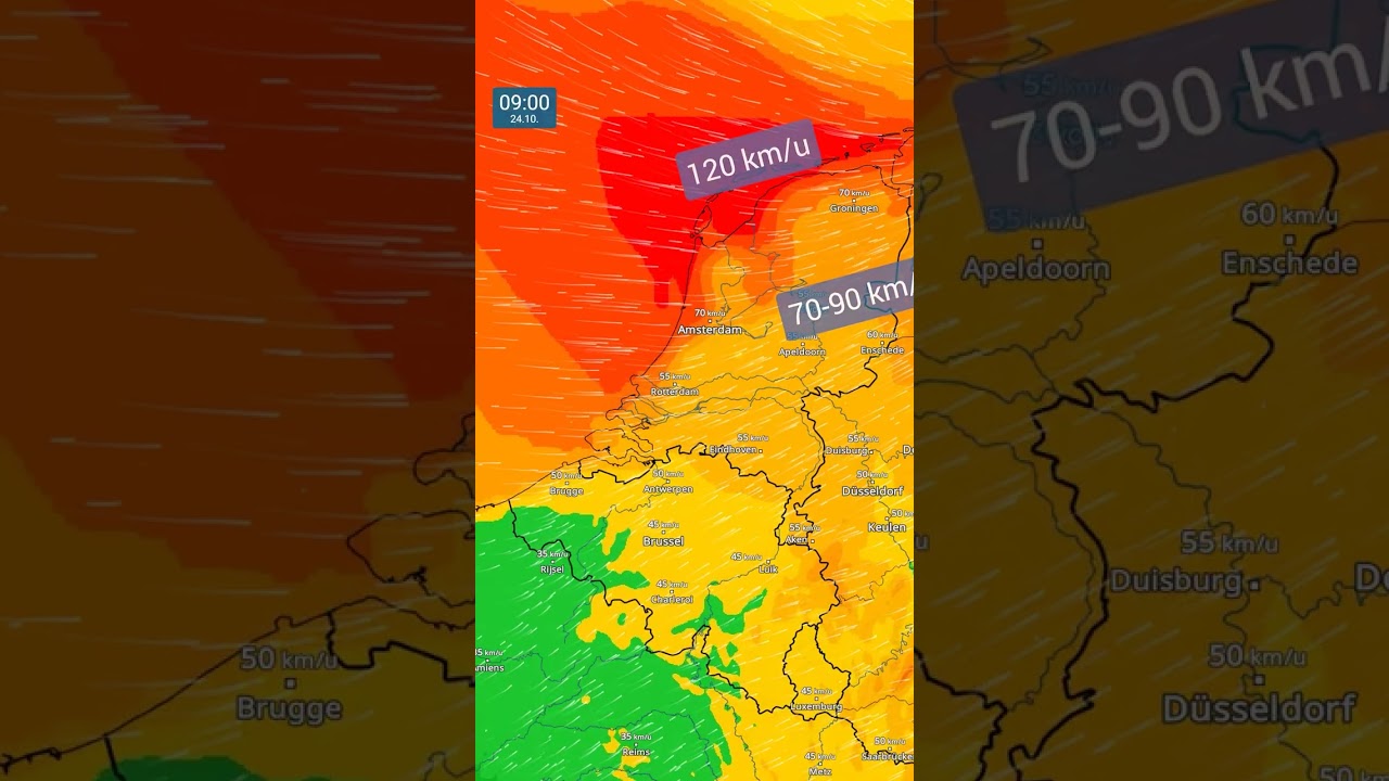 Storm Benjamin trekt over