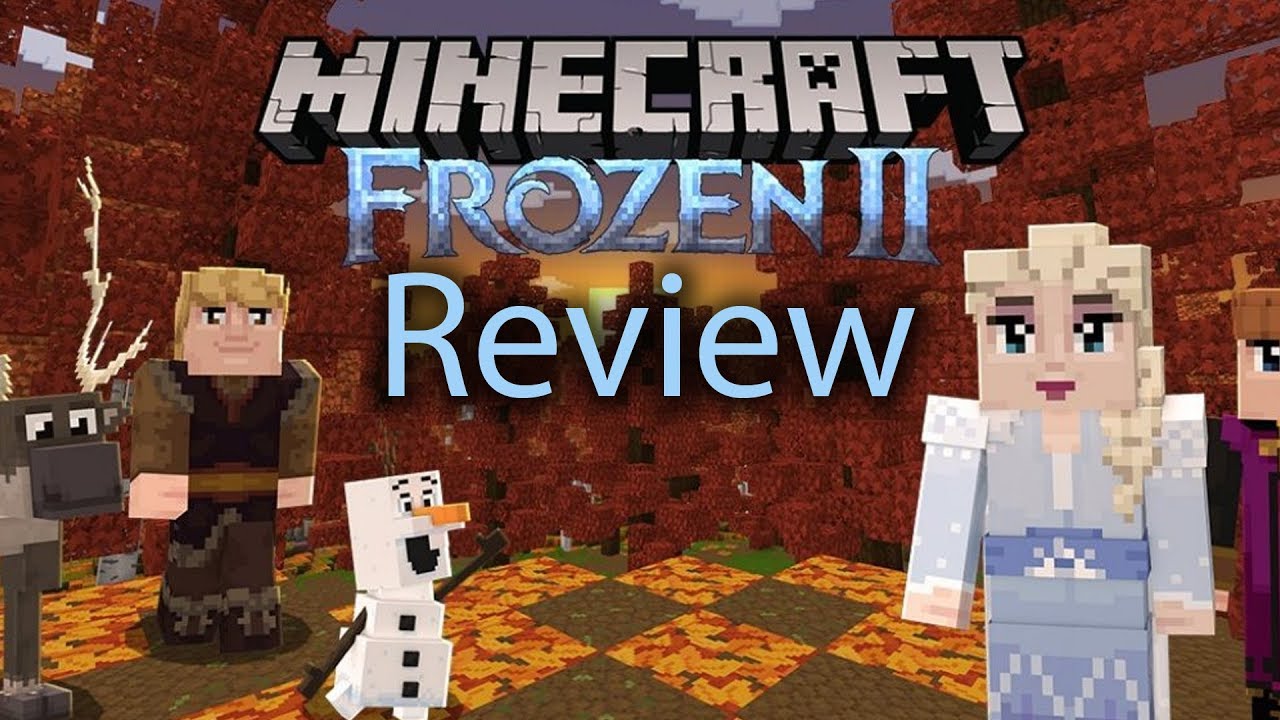 Minecraft Frozen Gameplay Review [Adventure Map Frozen 2]