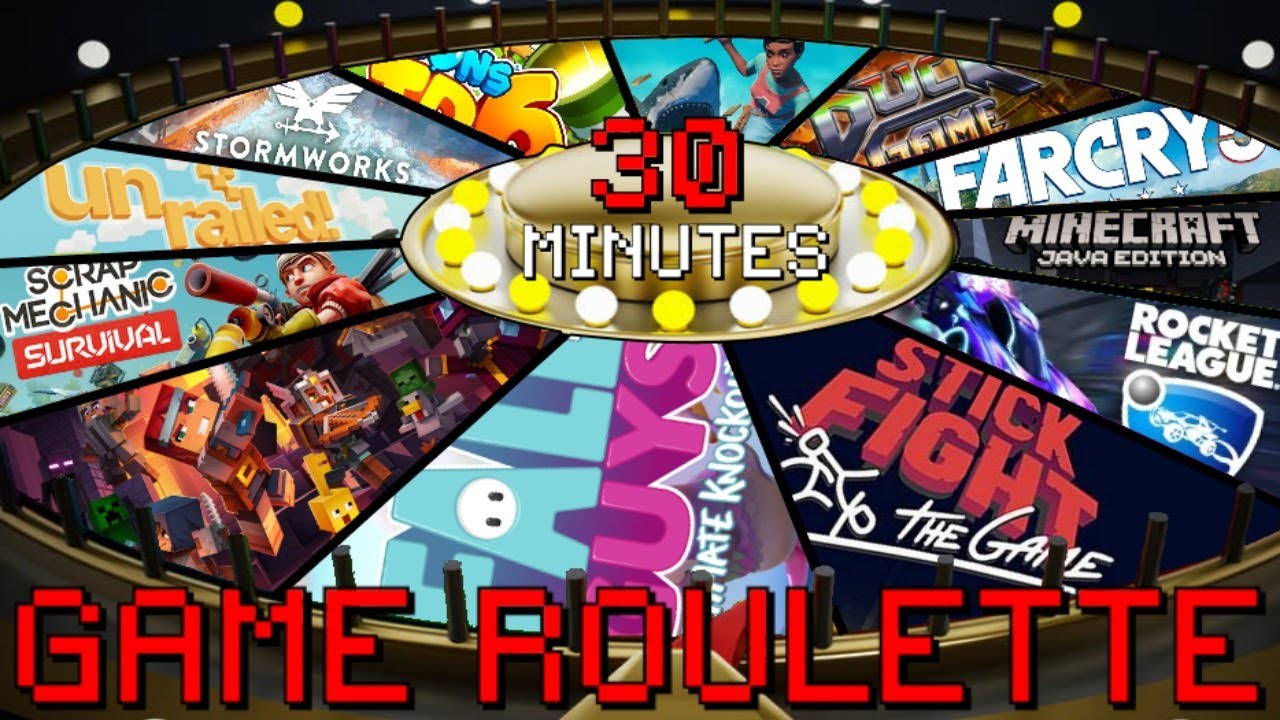 ⚫ WHEEL OF GAMES : SPIN FOR RANDOM GAME EVERY 30 MINUTES (+ CHALLENGES)
