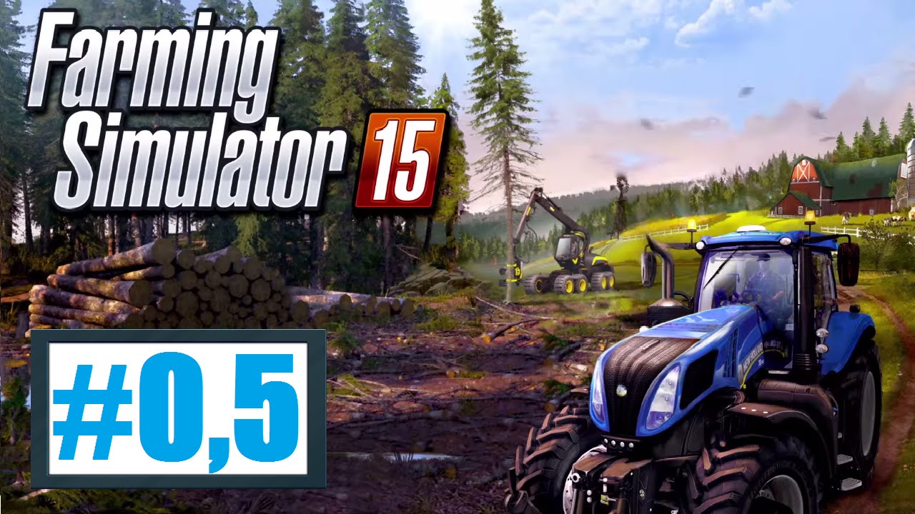 Farming Simulator 15 #0.5 - Pierwszy gameplay!, gameplay pl