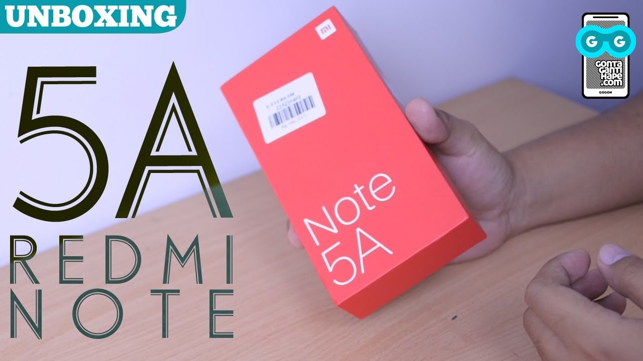 Unboxing Xiaomi Redmi Note 5A Indonesia - KOQ GITU SIH?