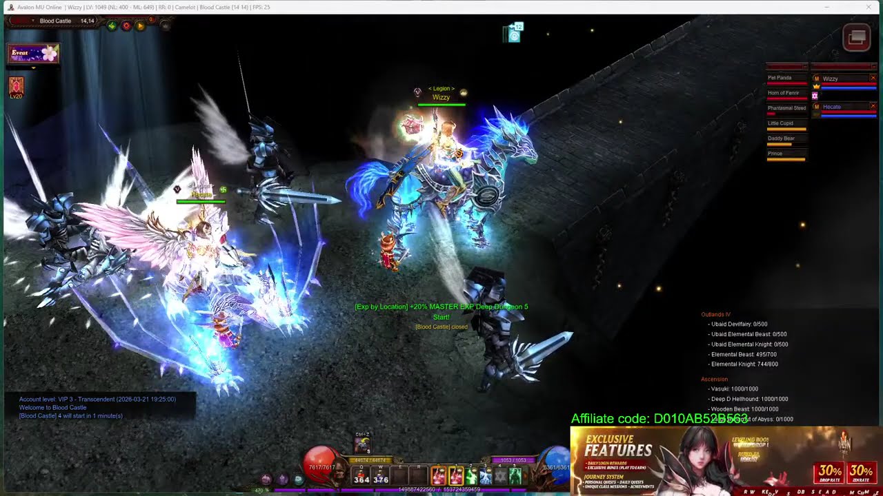 Bandysim Hunt sistema - MU Online S20 !avalon