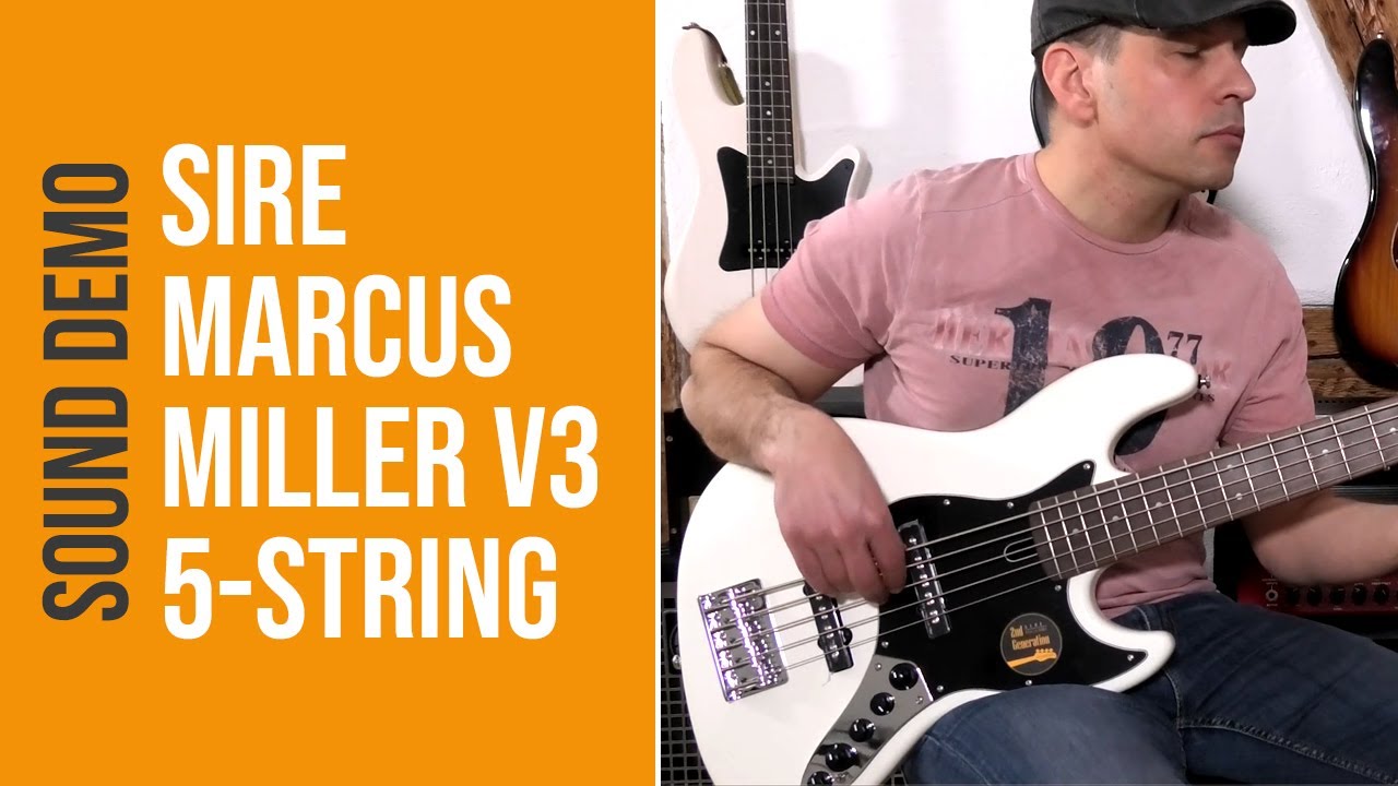 Sire Marcus Miller V3 Fivestring - Sound Demo (no talking)