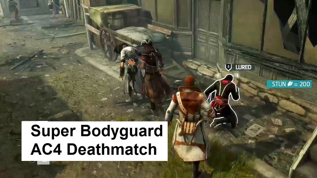 Super Bodyguard. AC4 Multiplayer Deathmatch in Charlestown as AC4 Navigator
