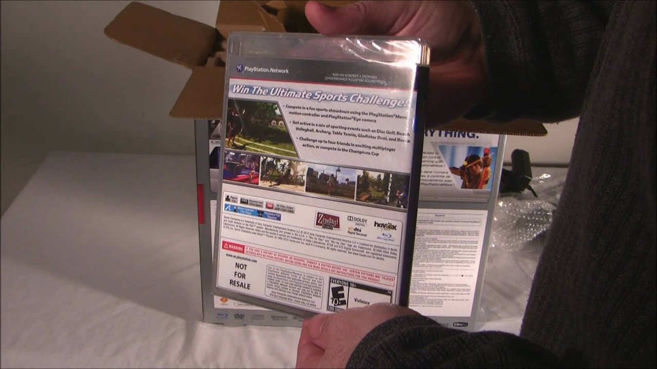 Unboxing the Playstation 3 Move Bundle