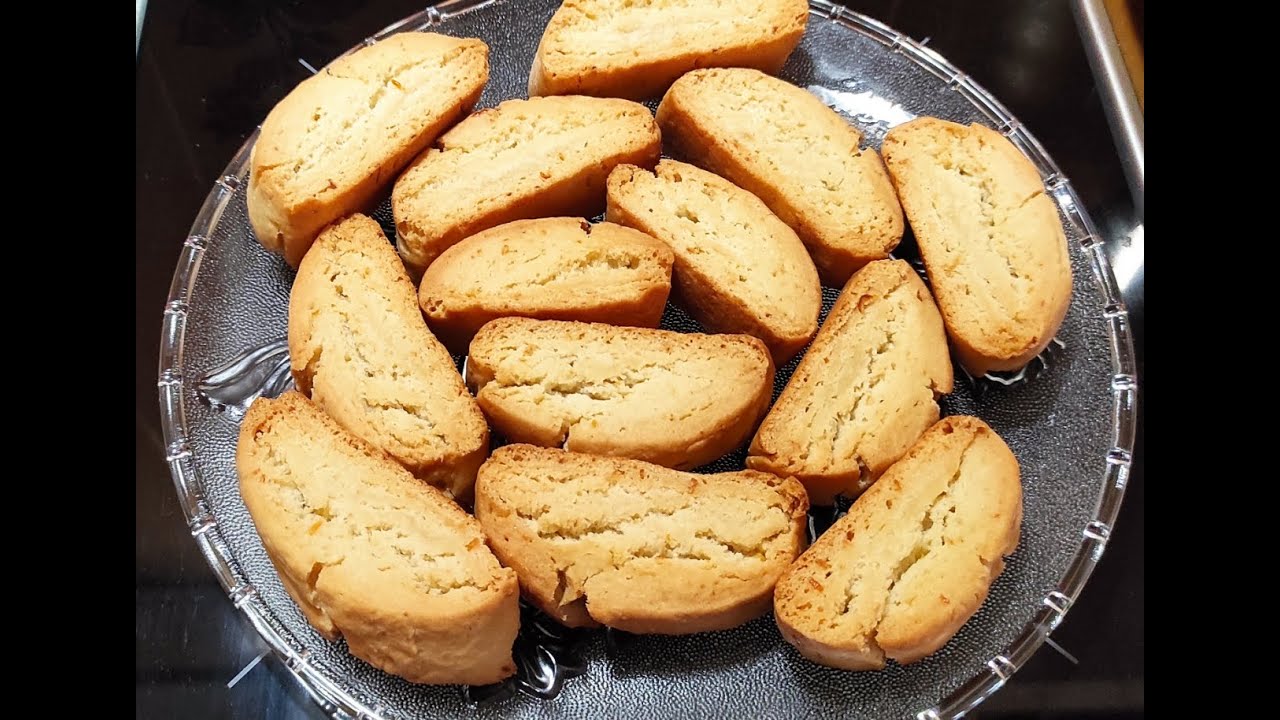 Παξιμάδια λεμονιού 🍋Lemon biscotti
