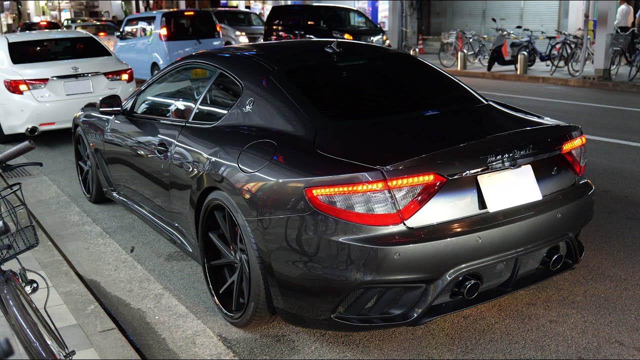 Maserati  GranTurismo mc 　Exhaust custom【４K】