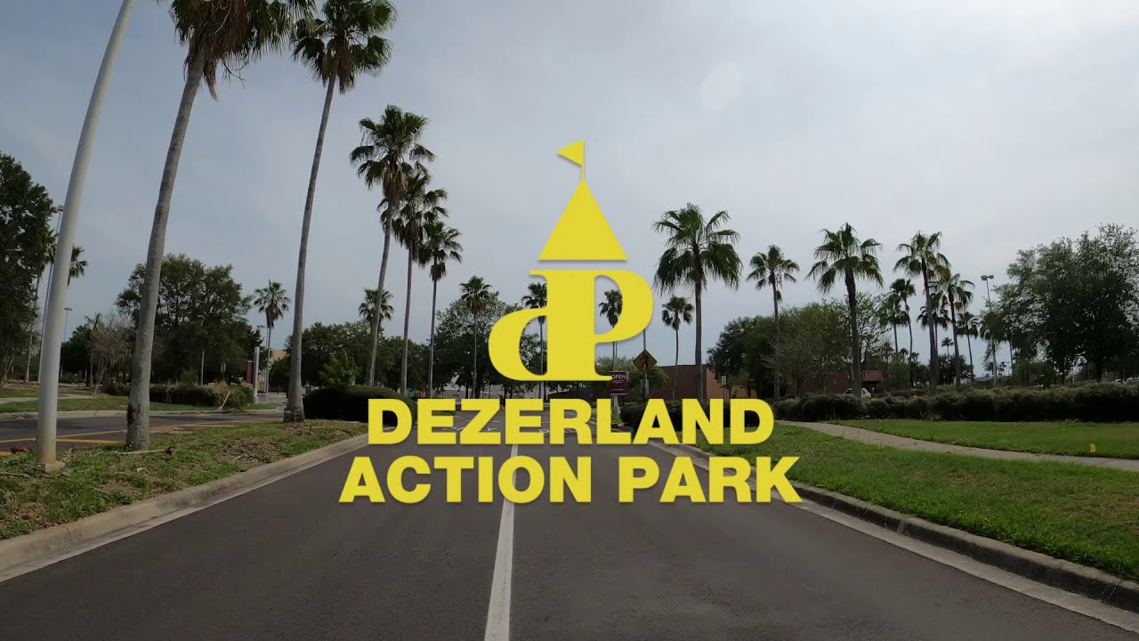 Driving to Dezerland Action Park in Orlando Florida on Oak Ridge Road