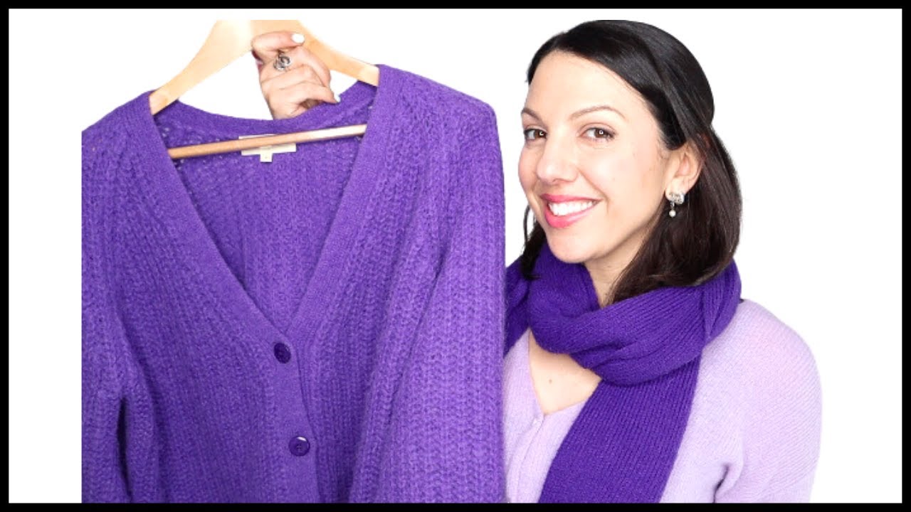 How To Wear Purple - A Mini Masterclass - Cool Purple - Warm Purple