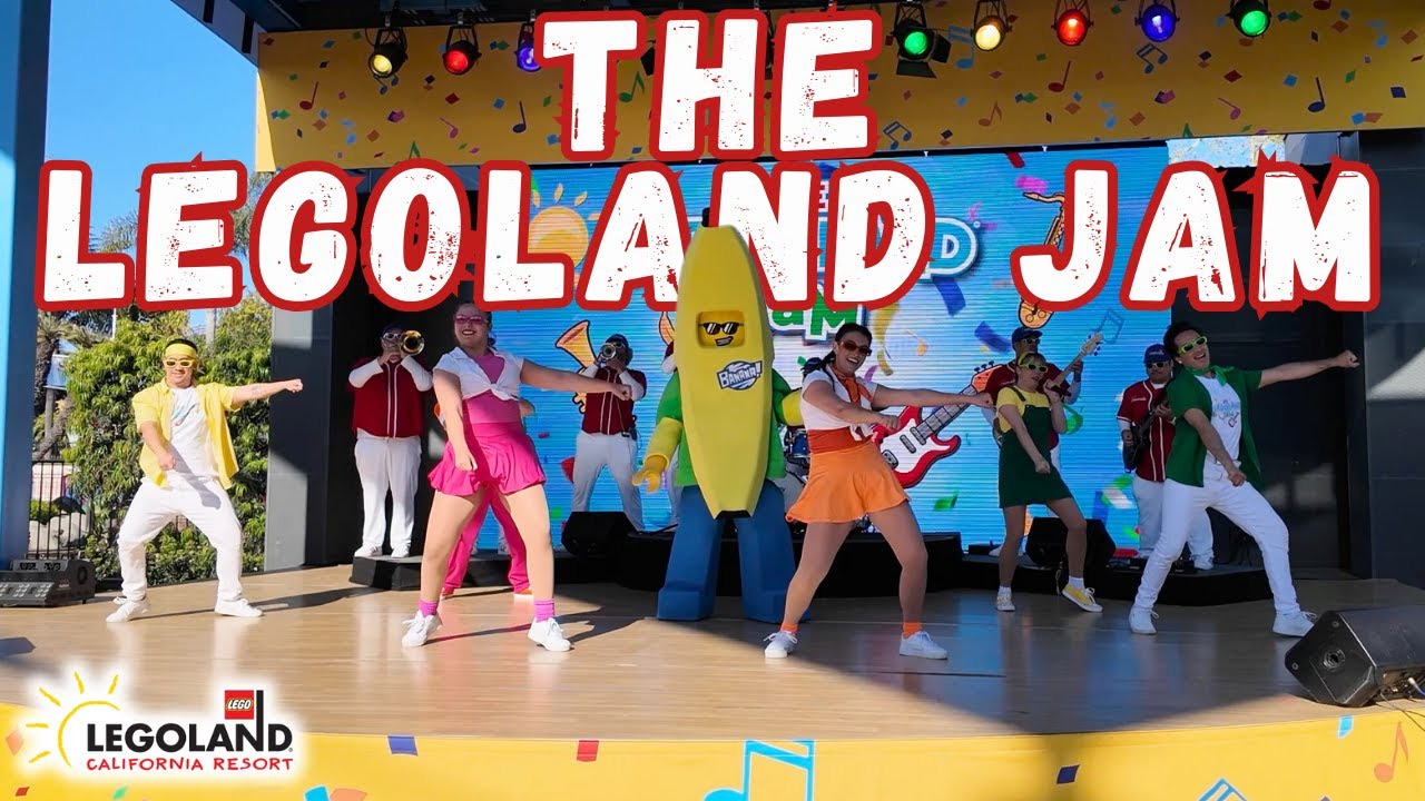 The LEGOLAND JAM - NEW Show with new LEGO Characters at Legoland California