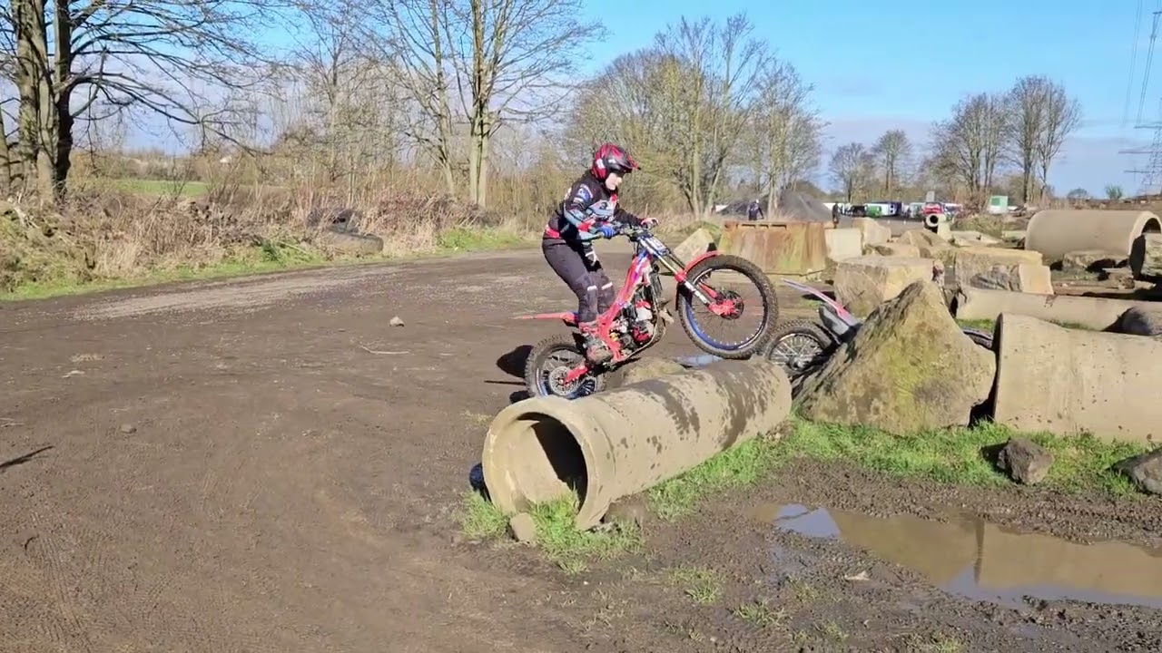 Fun in the sun at Hooton. Trials and tribulations, and the crash cam was out !