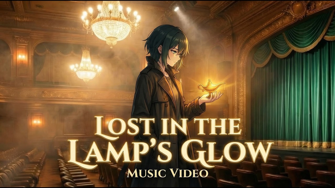 Lost in the Lamp’s Glow - velvet404 (Official Music Video) | Jazz Anime Vibes