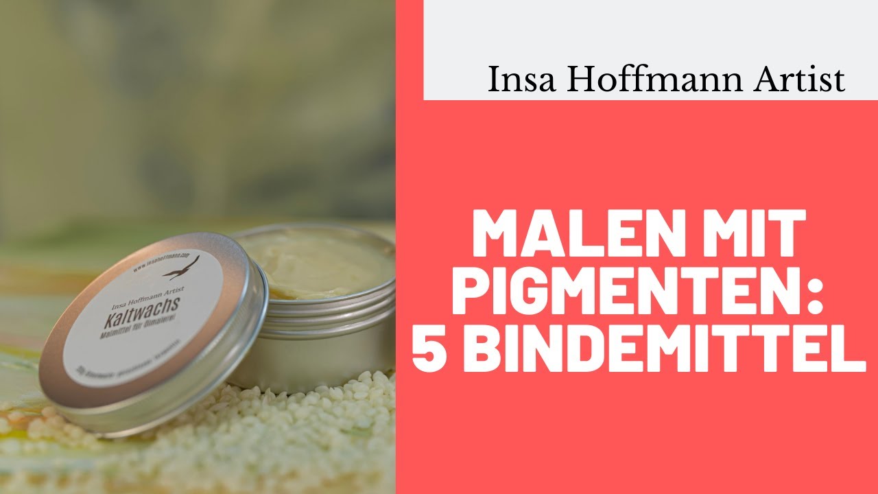 Kaltwachs und Pigmente - geht das?