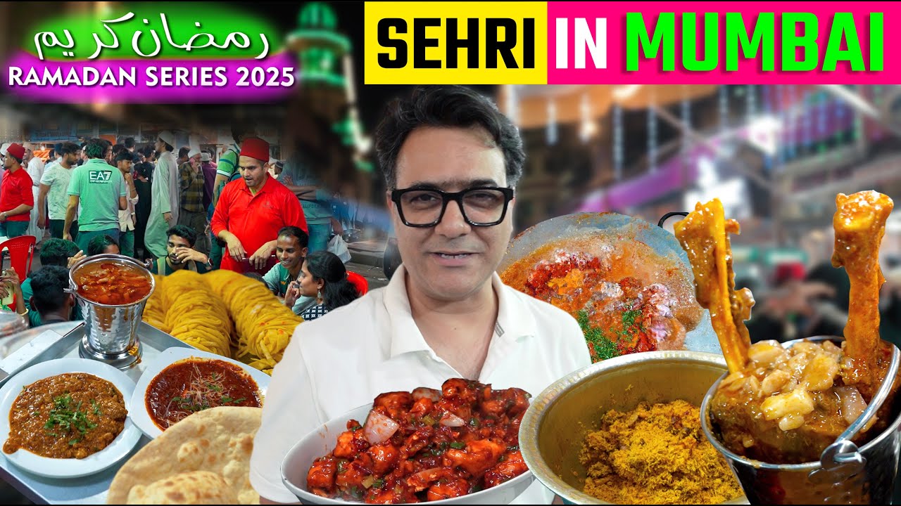Sehri at Mohammad Ali Road Mumbai | Ramadan Special | Nahari In Sehri | Mohammed Ali Road Ramzan