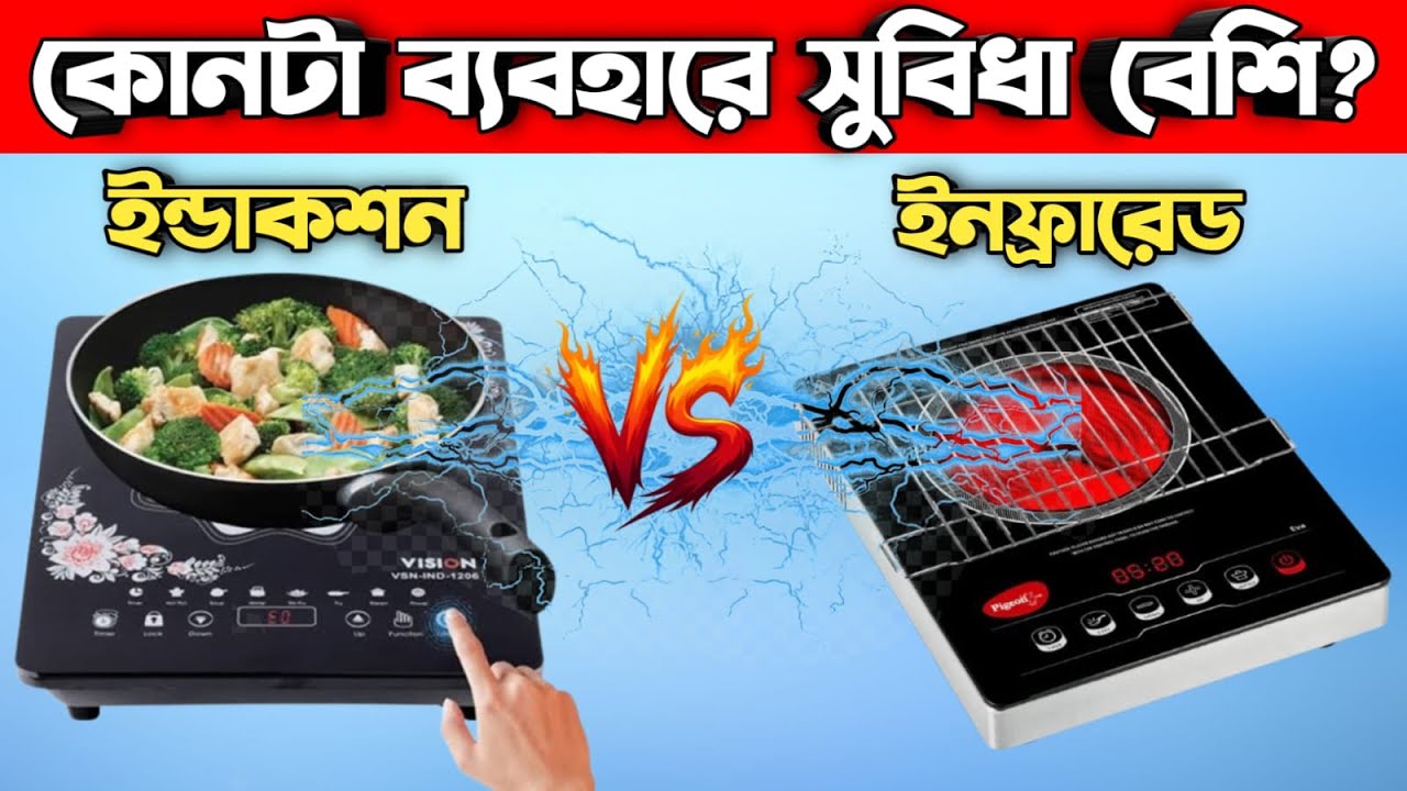 Induction Cooker কেনো কিনবেন? Induction Cooker-এর ৭টি সুবিধা জেনে নিন || কারেন্টের চুলার ভালো মন্দ |