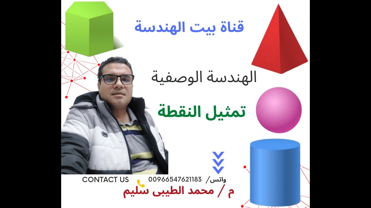 الهندسة الوصفية تمثيل النقطة  2023