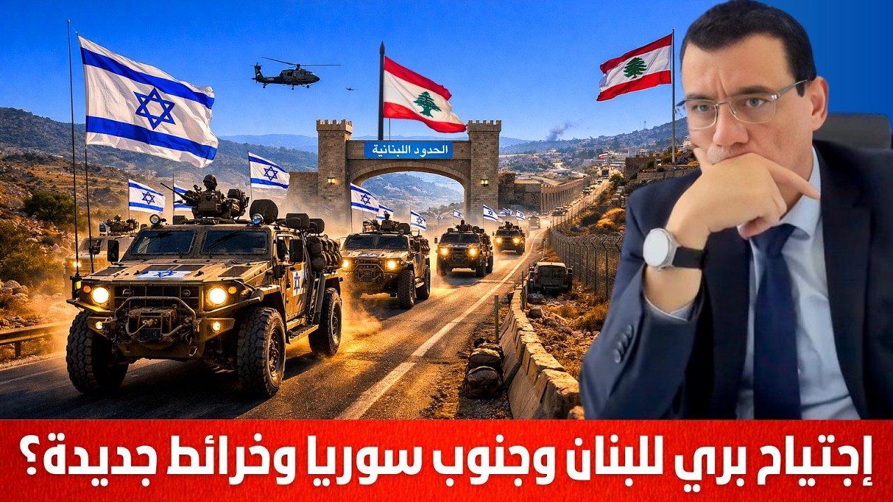 إجتياح بري للبنان وجنوب سوريا وخرائط جديدة. ما دور سلطة الشرع !؟