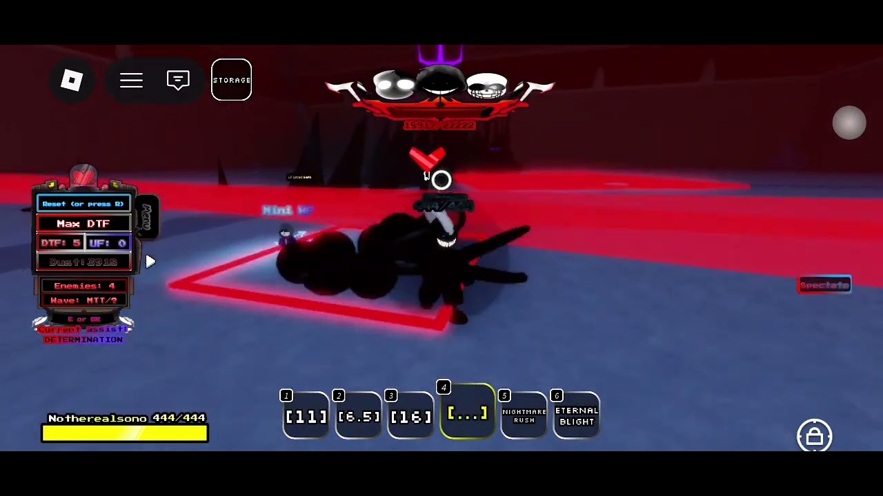 Sans funny boss rush - main + gaster run