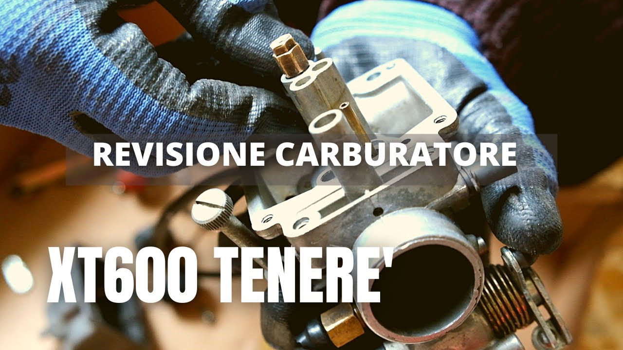 Carburetor restoration of XT600 TENERE' 600 | FULL TUTORIAL ITA