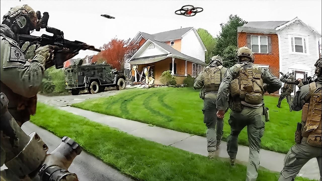 Dramatický Policejní Zásah Proti Ozbrojenému Střelci!