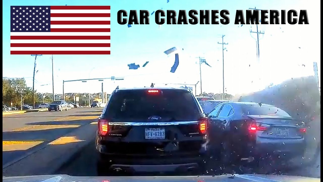 CAR CRASHES IN AMERICA #13 | BAD DRIVERS USA, CANADA | NORTH AMERICAN DRIVING FAILS