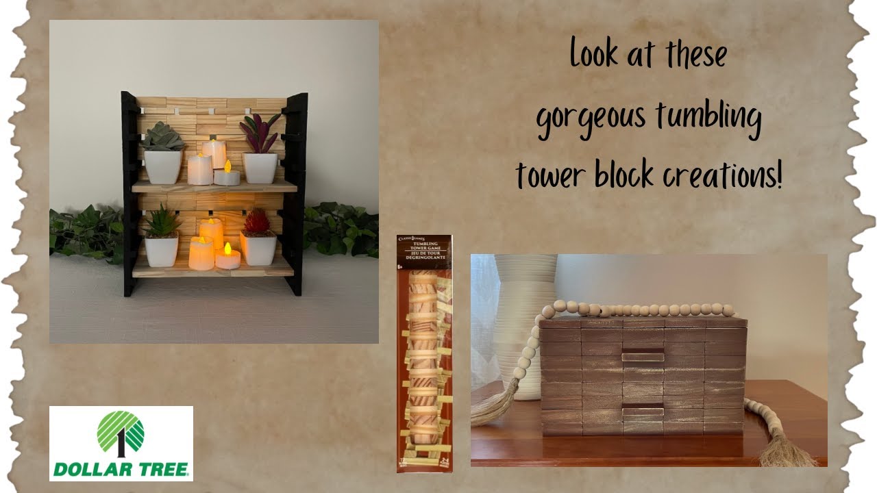 Episode 23 high end projects made with tumbling tower blocks!