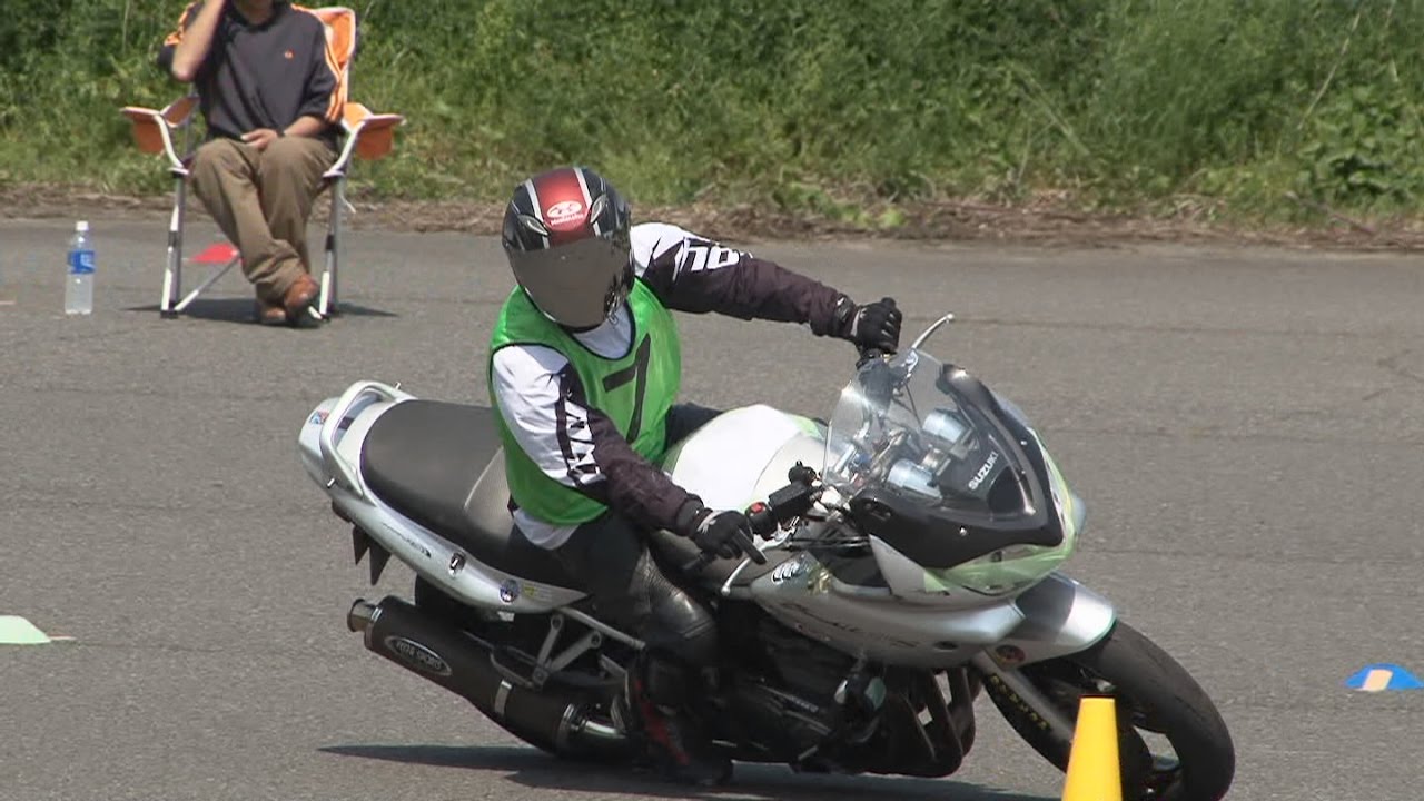2017 4 30 TRY GYMKHANA D 7 選手 Bandit 1200S heat 1