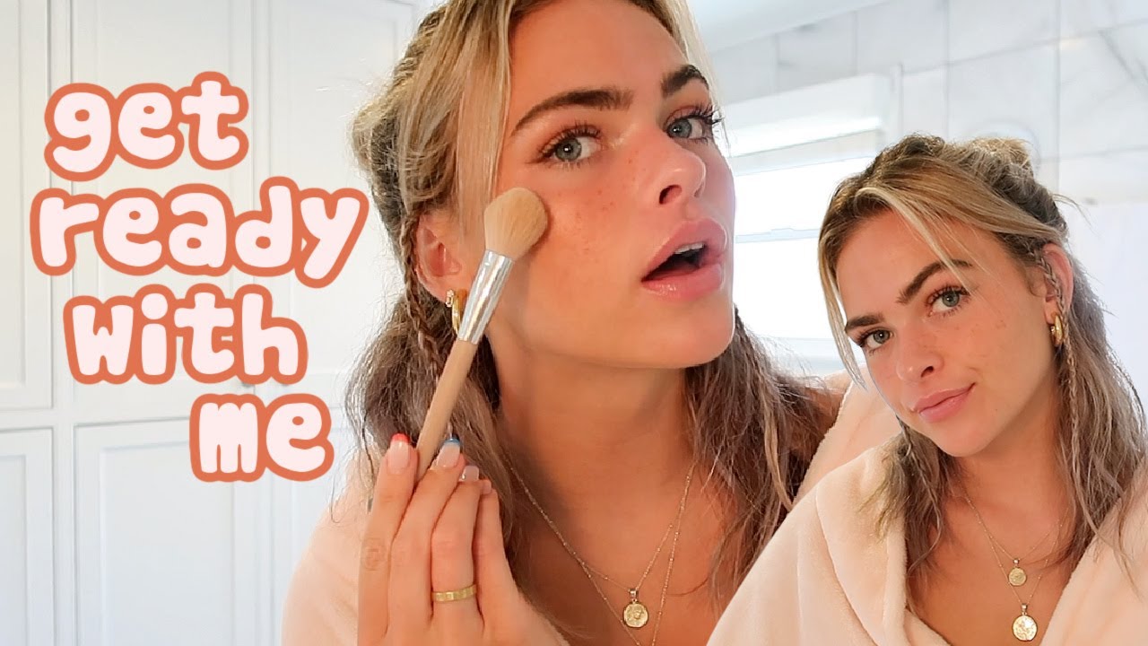 get ready with me! everyday makeup/skincare routine & fun hairstyle | Summer Mckeen