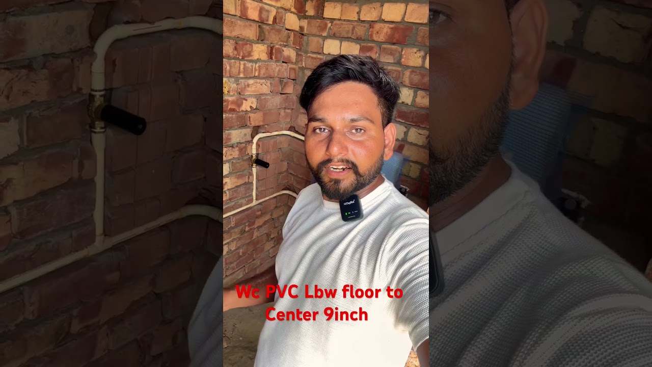 Wc Floor to center 9inch 