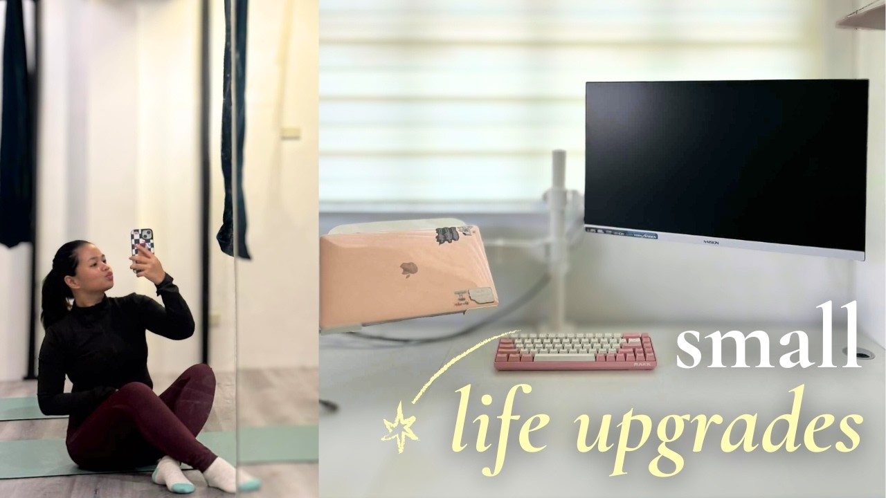 small upgrades, big Impact | wellness & workspace reset