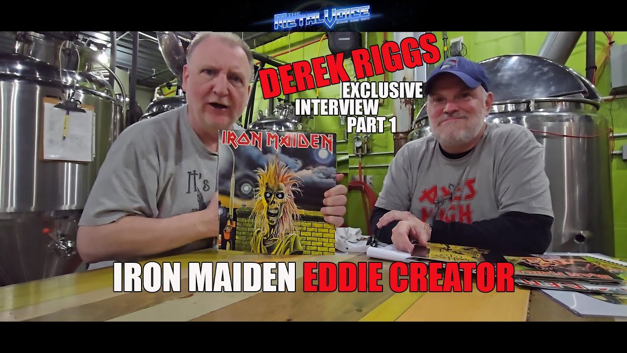 ЭКСКЛЮЗИВНОЕ интервью с Дереком Риггсом — Eddie Origins, Maiden Japan DI'ANNO Severed Head, облож...